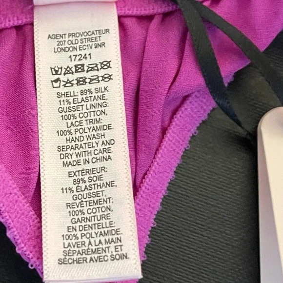 NWT Agent Provocateur Cailine Bra and MatchingThong Magenta - Picture 16 of 16